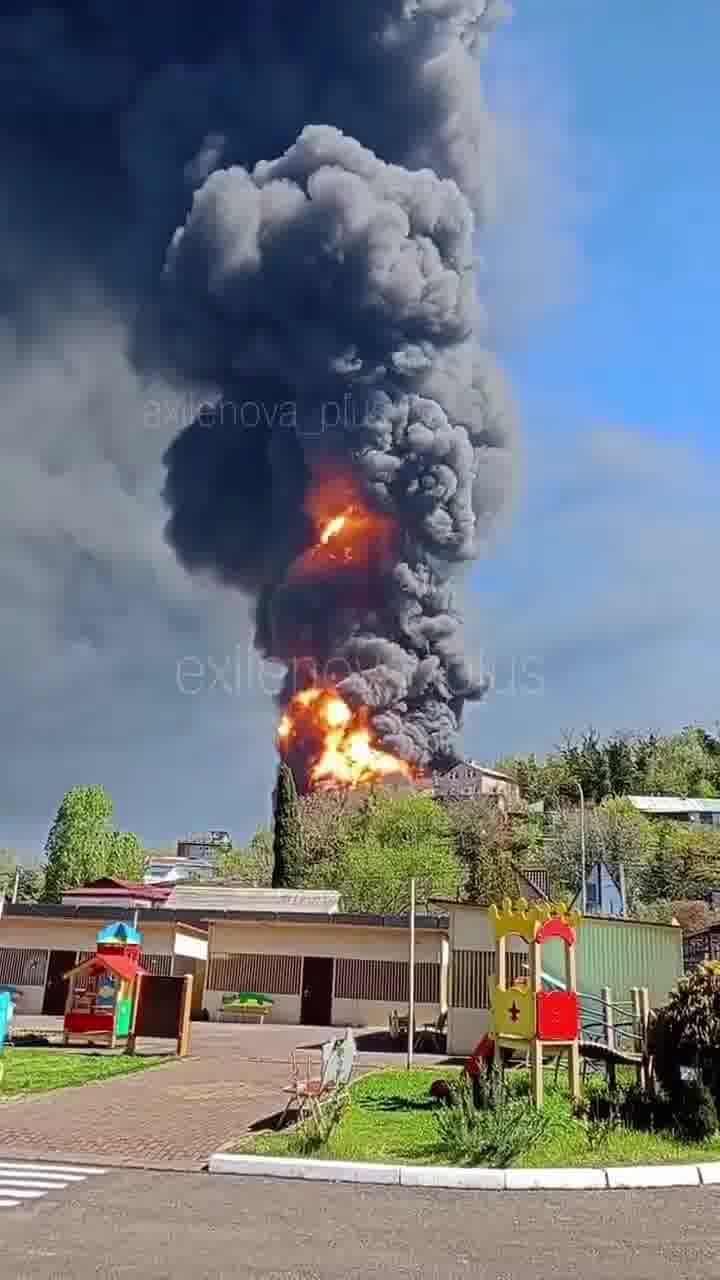 More fuel reservoirs had exploded at Tuapse oil refinery