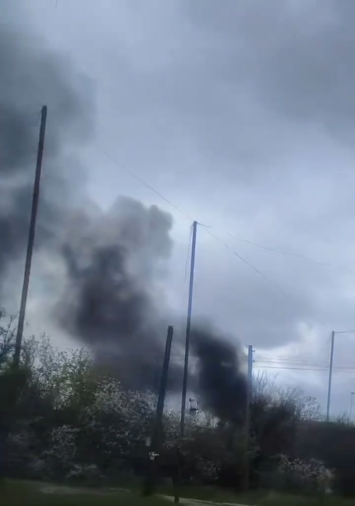 Airstrikes in Druzhkivka