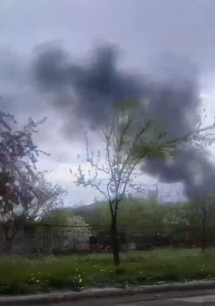Airstrikes in Druzhkivka