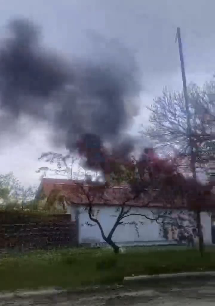 Airstrikes in Druzhkivka