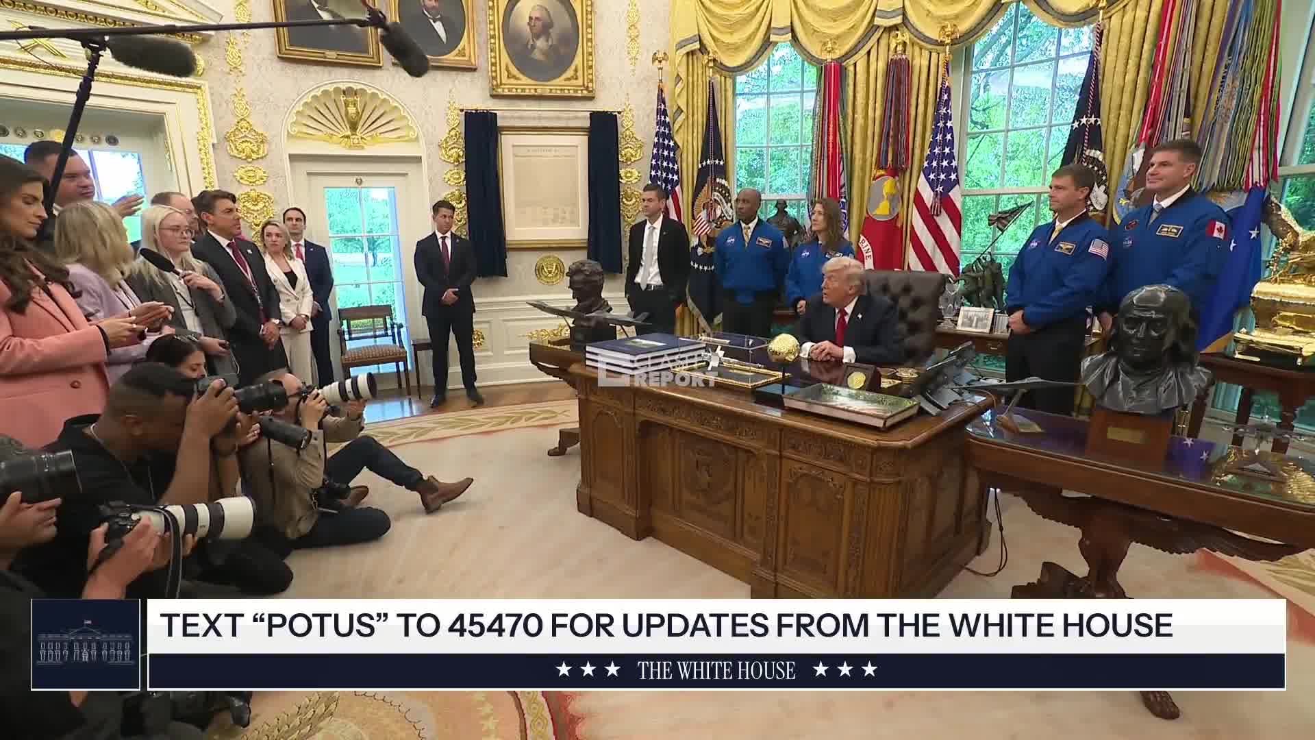 Trump: I think Putin would like to see a solution on Ukraine. That is good