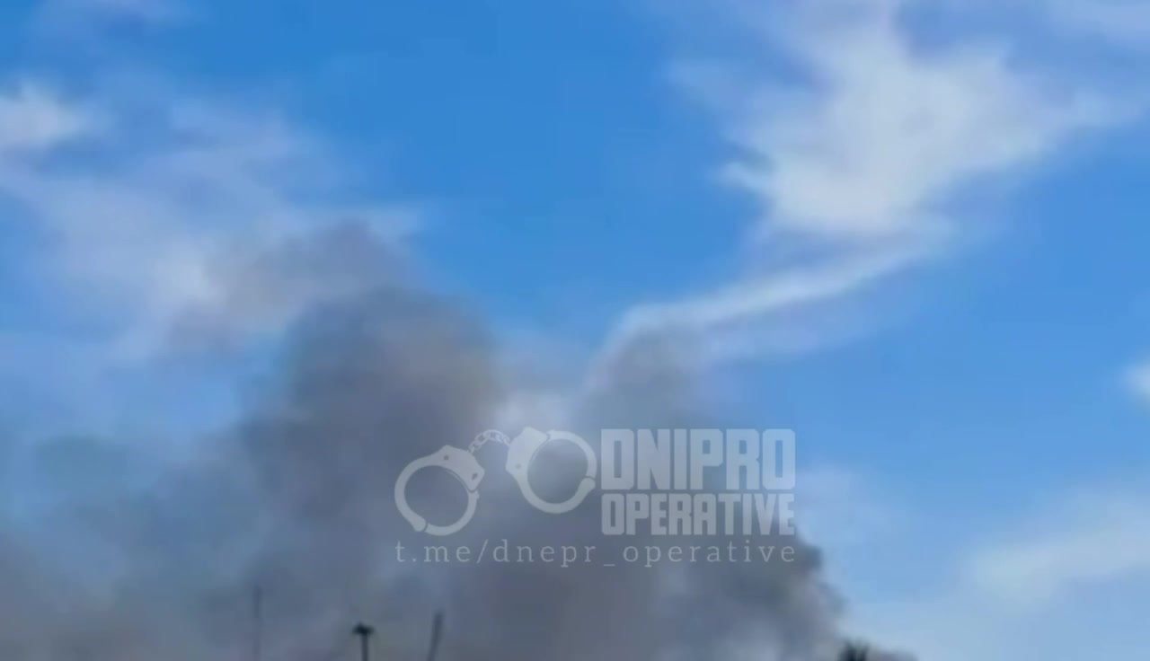 Drones raid have been reported in Nikopol