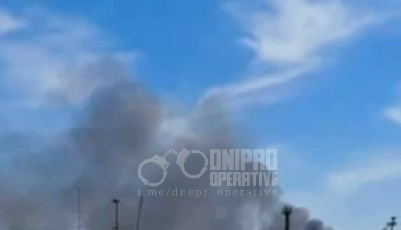 Drones raid have been reported in Nikopol
