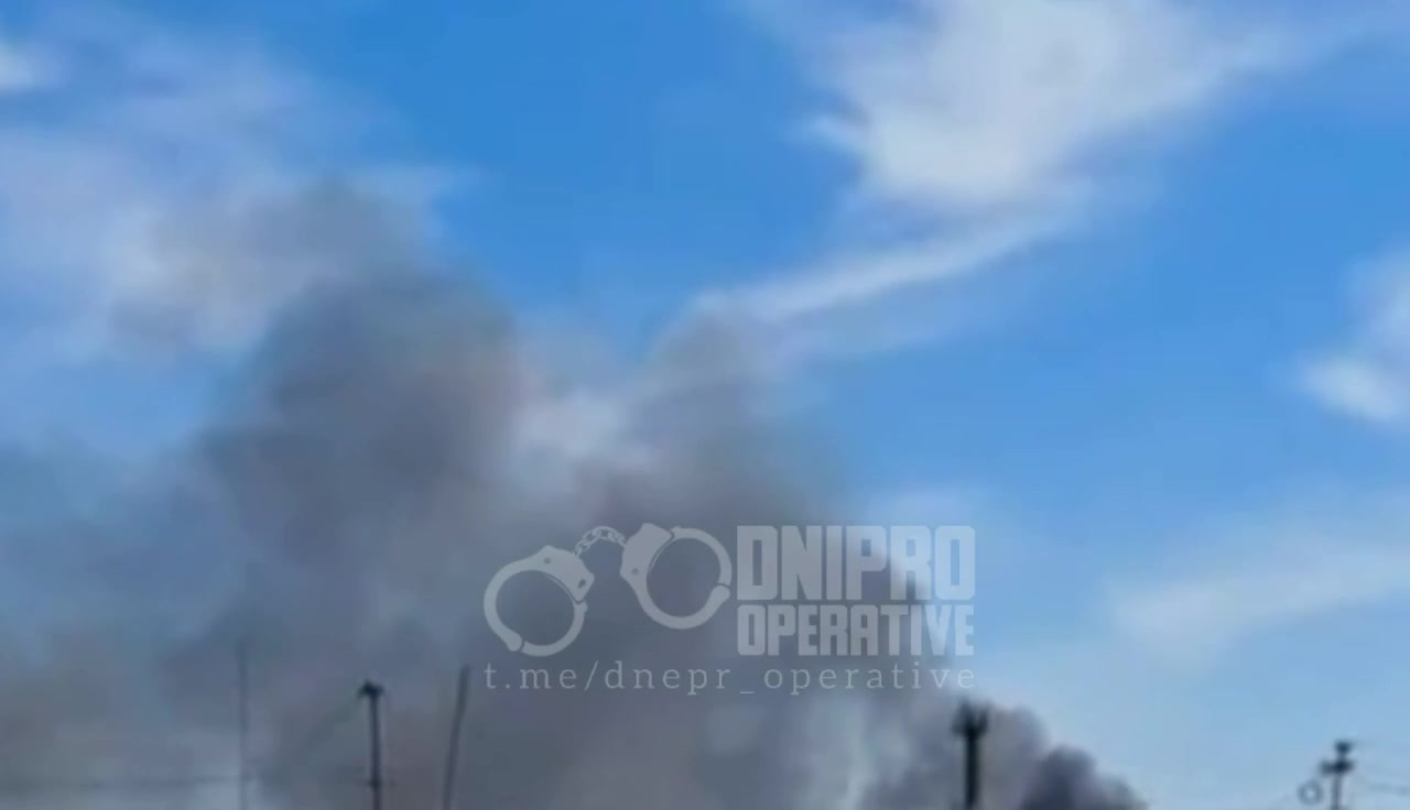 Drones raid have been reported in Nikopol