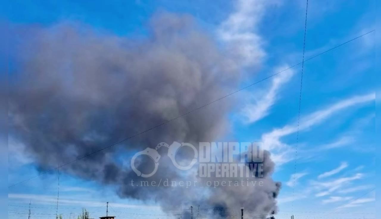 Drones raid have been reported in Nikopol