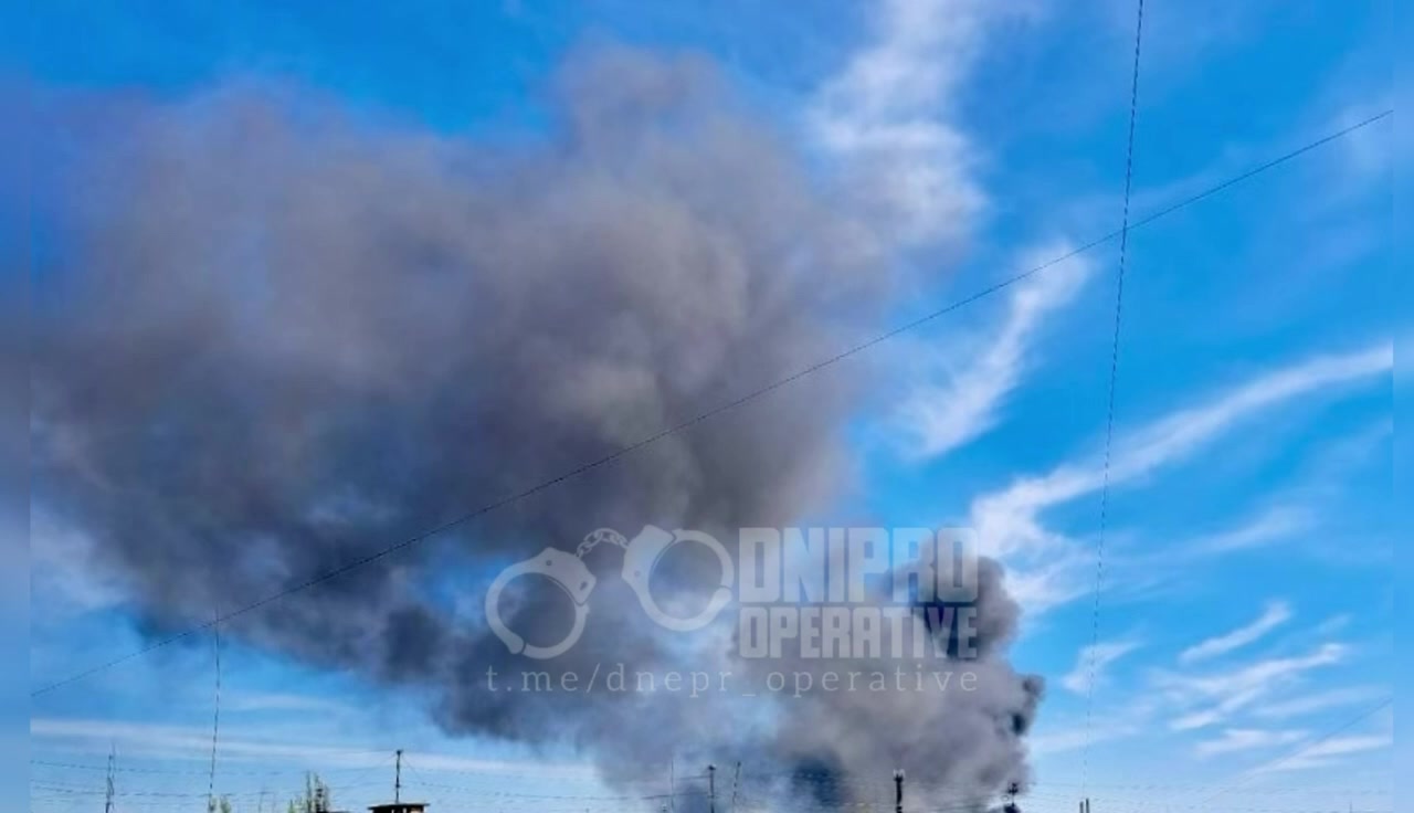 Drones raid have been reported in Nikopol