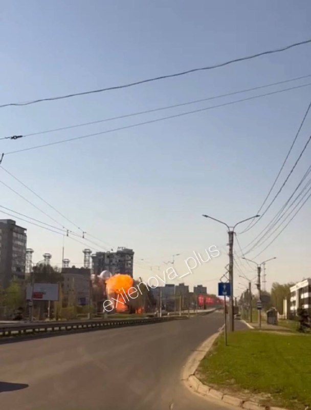 Drones raid in Cheboksary, Chuvashia