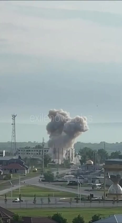 Drones raid in Grozny
