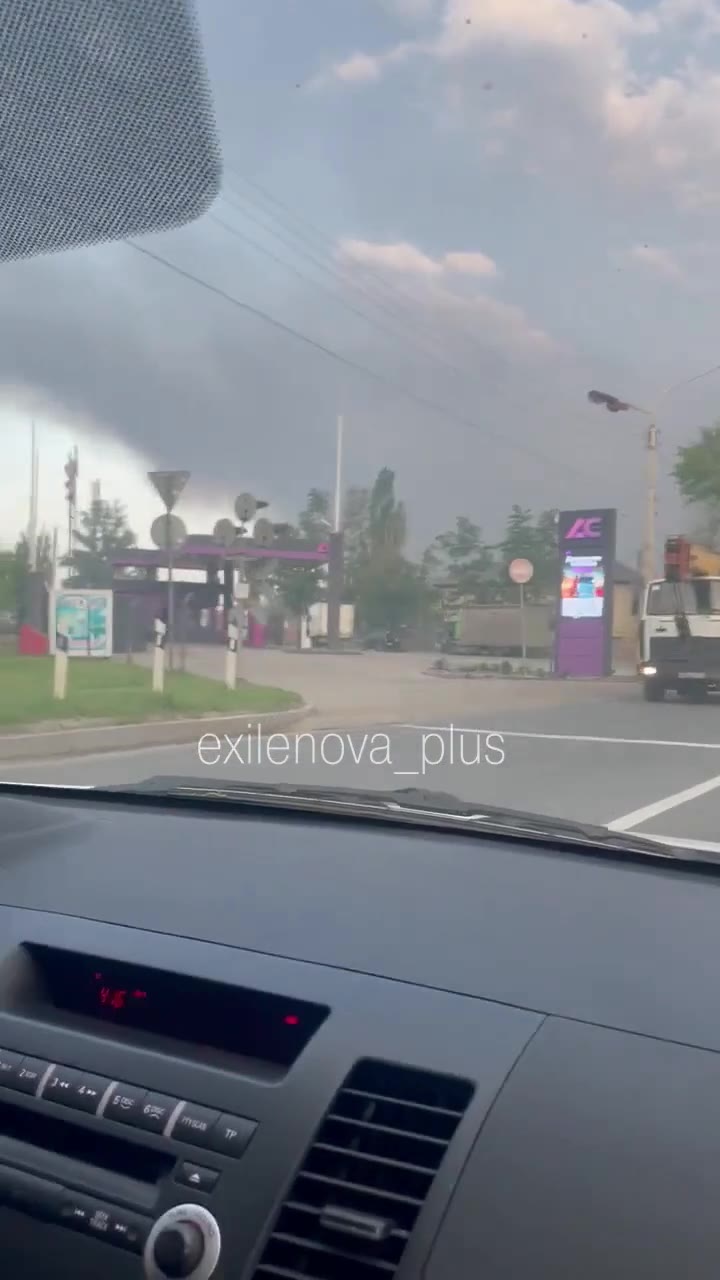 Big fire in Rostov after drones raid overnight
