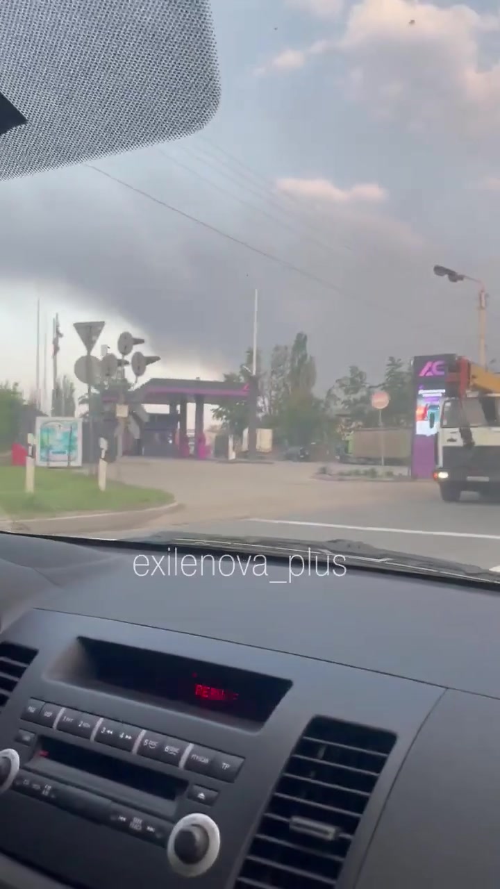 Big fire in Rostov after drones raid overnight