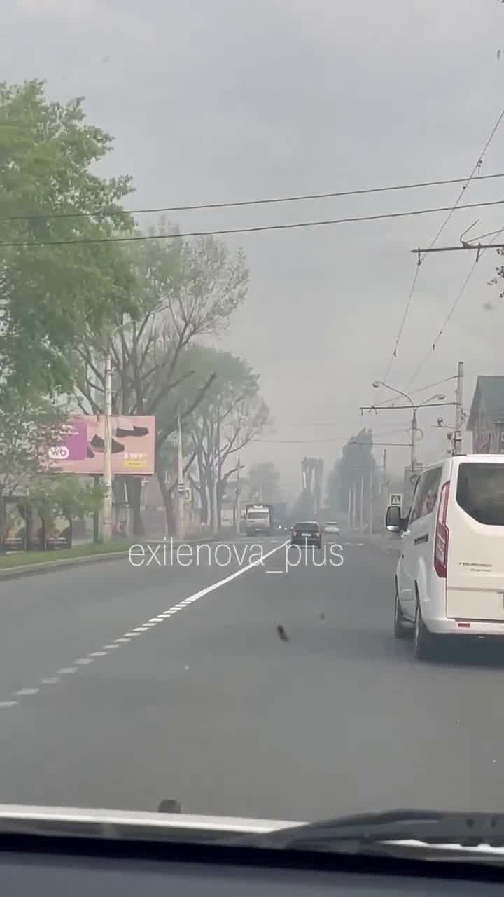 Big fire in Rostov after drones raid overnight