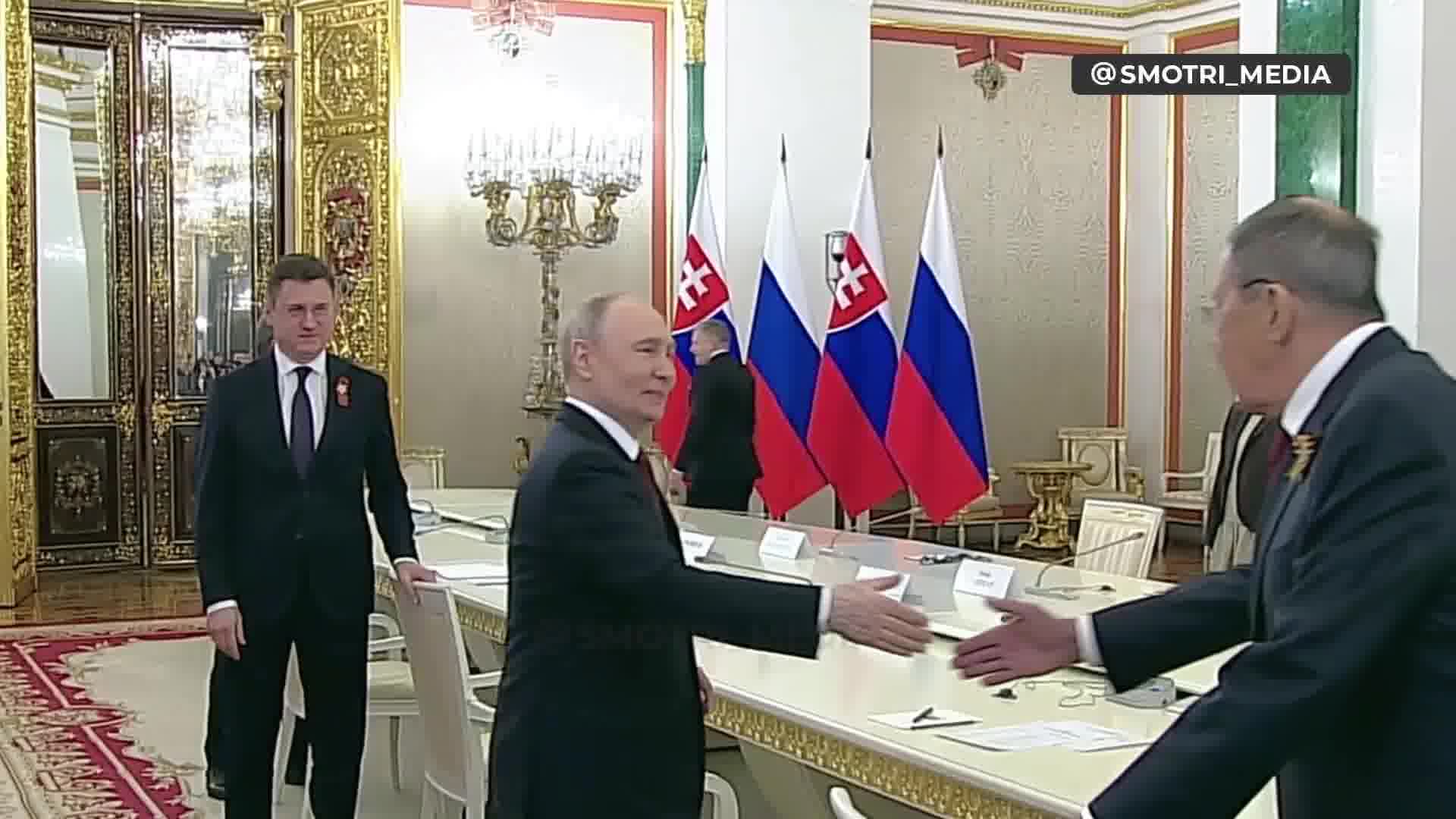 Talks between Putin and Fico started in Moscow