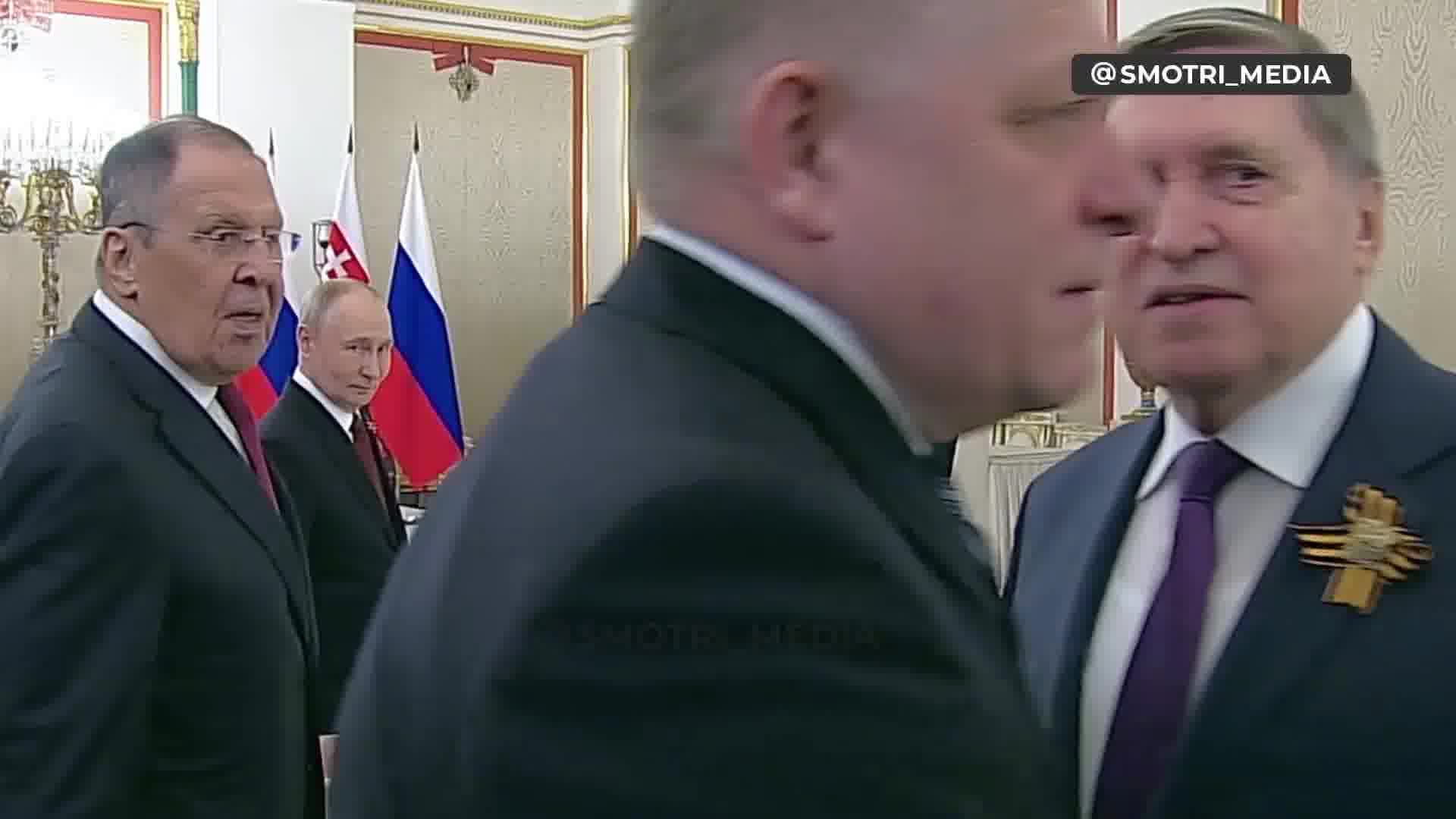 Talks between Putin and Fico started in Moscow