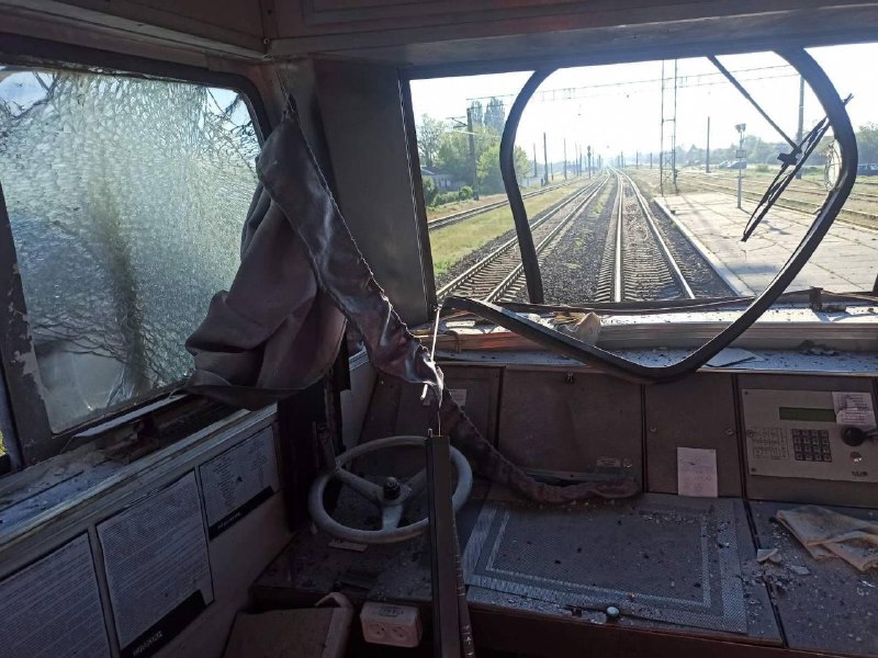 2 people wounded as result of Russian attack at the railway station in Vilniansk