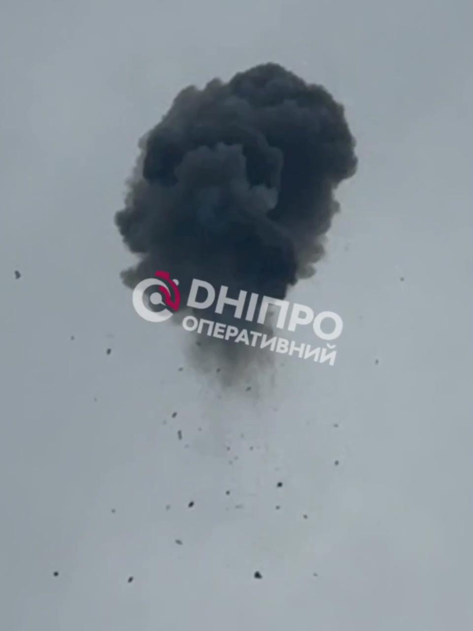 Explosions were reported in Dnipro city 