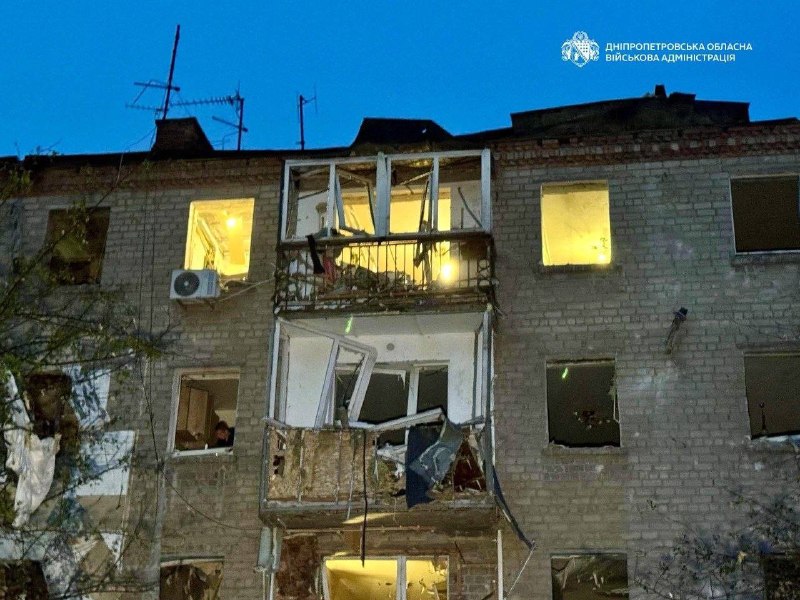 9 people wounded as result of Russian bombardment in Dnipro city 
