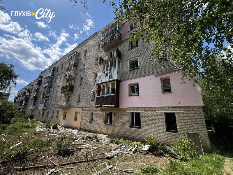 2 people killed, 4 wounded as result of drones strikes in Hlukhiv of Sumy region