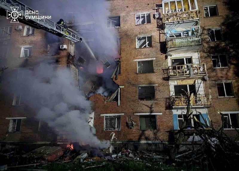 1 person killed, at least 8 wounded as result of Russian bombardment in Konotop