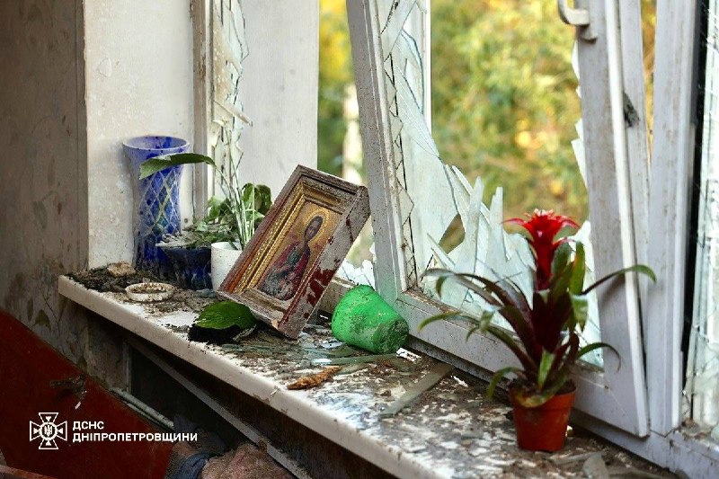 2 people wounded as result of drone strike in Dnipro city 