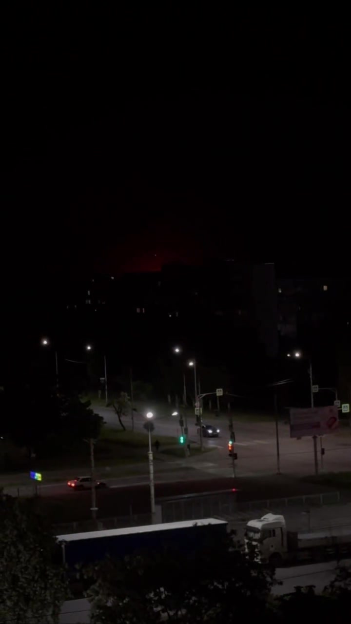 Explosions were reported in Mariupol