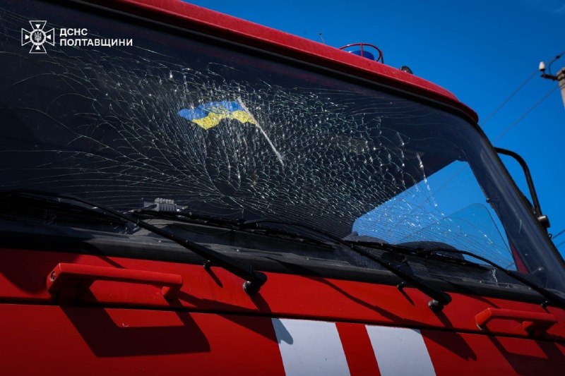 For 2 days in a row, Russians attacked two industrial facilities in the Myrhorod district