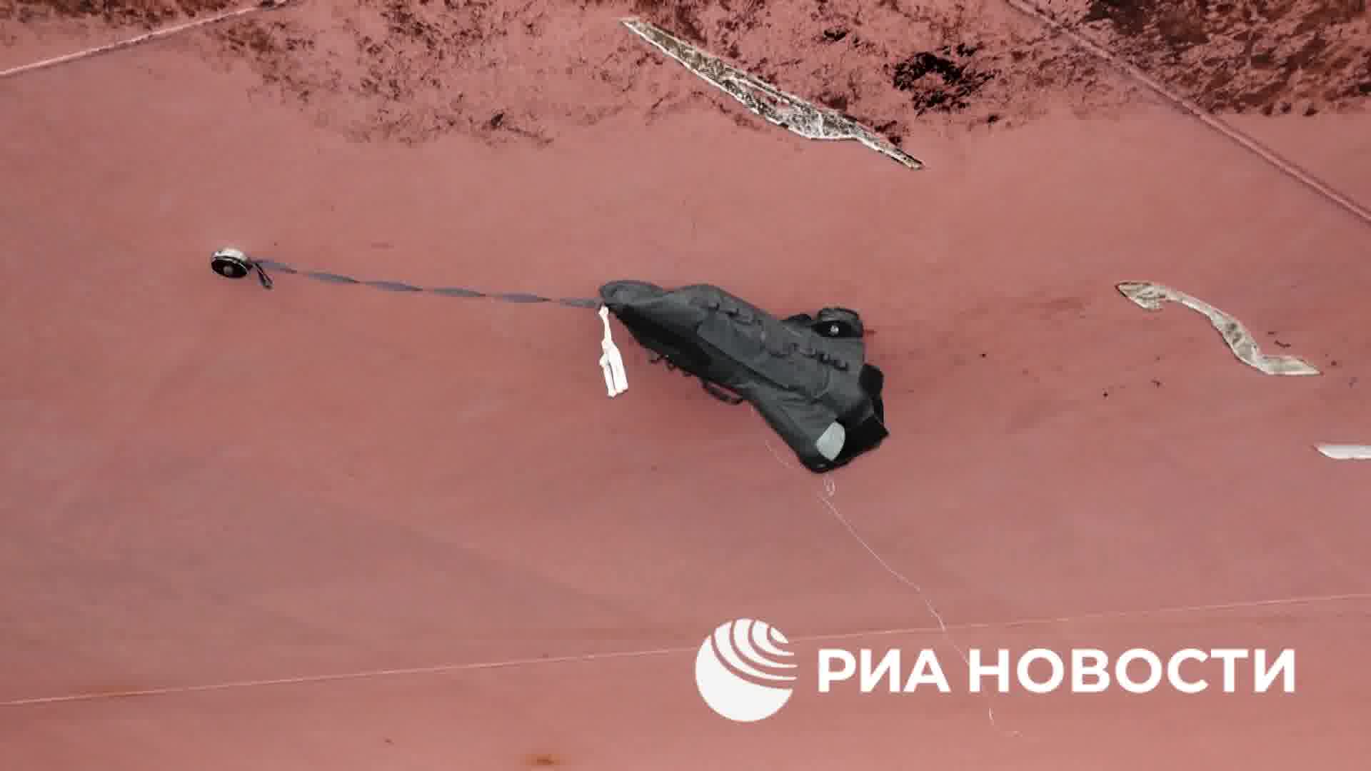 The FSB claims to have found mines on a gas tanker arriving from Belgium. The press release refers to the Liberian-flagged Arrhenius, a gas tanker operated by Maple Mariner Holding, a UAE company. The FSB claims the tanker was in the port of Antwerp before arriving in the Russian port of Ust-Luga near St. Petersburg on May 20.