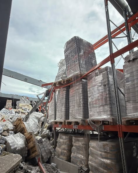 Russian ballistic missile strike in Dnipro city yesterday targeted warehouses of WFP with food 