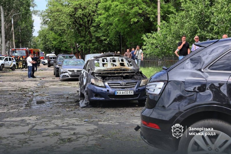 3 people wounded as result of Russian strike in Zaporizhzhia