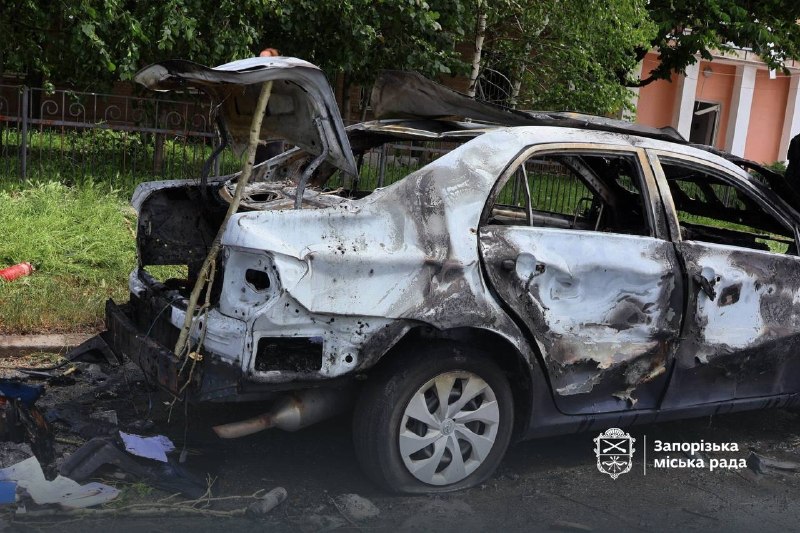 3 people wounded as result of Russian strike in Zaporizhzhia