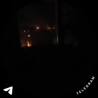 Violent explosions were reported in Donetsk