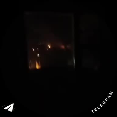 Violent explosions were reported in Donetsk