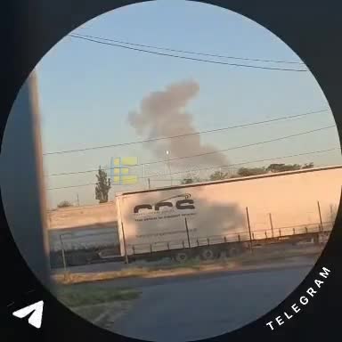 Explosions were reported in Taganrog, possible missile strike