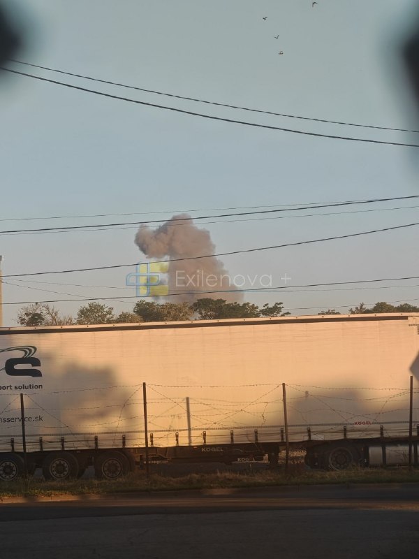 Explosions were reported in Taganrog, possible missile strike