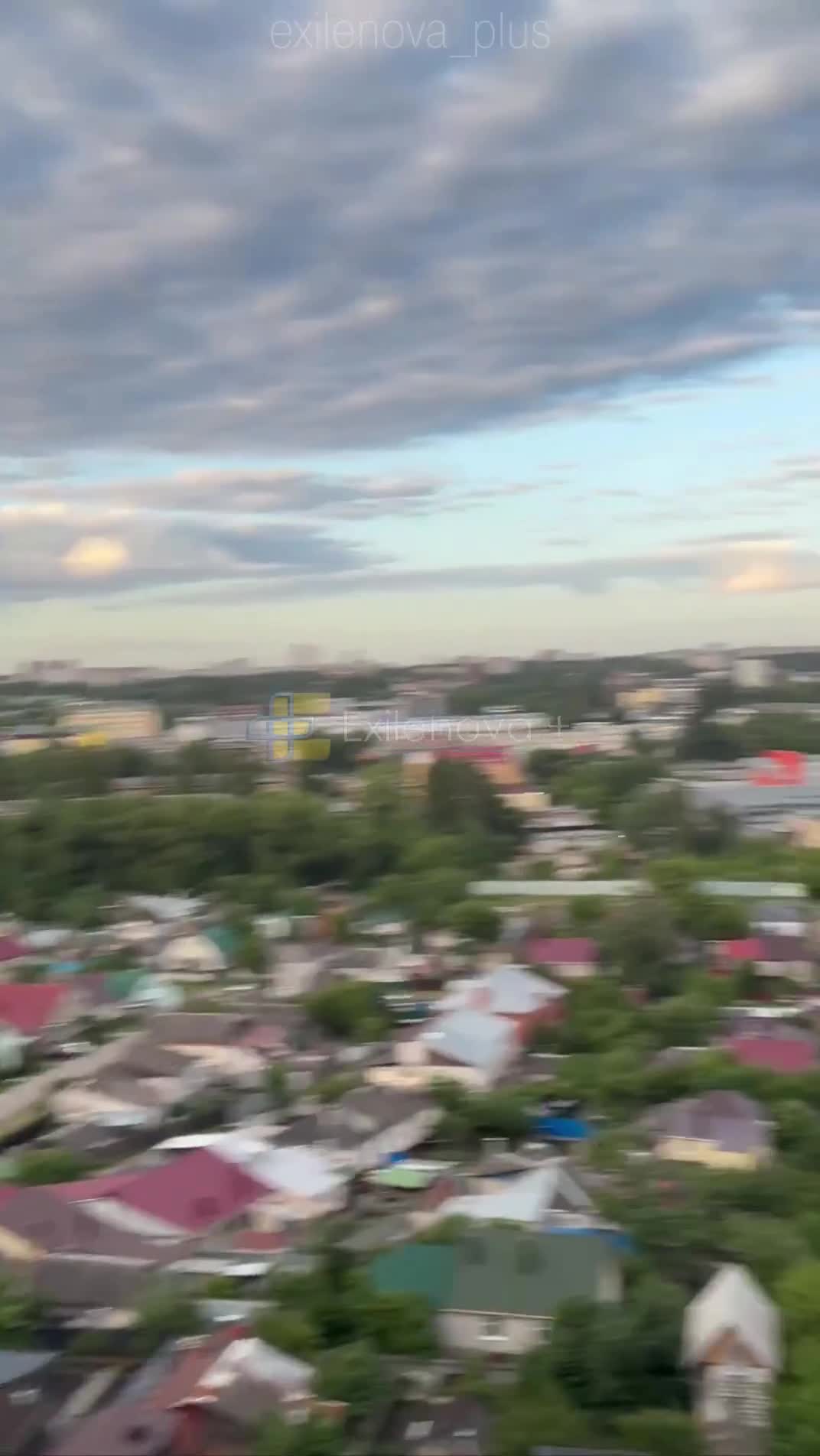 Explosions were reported at the airbase in Voronezh