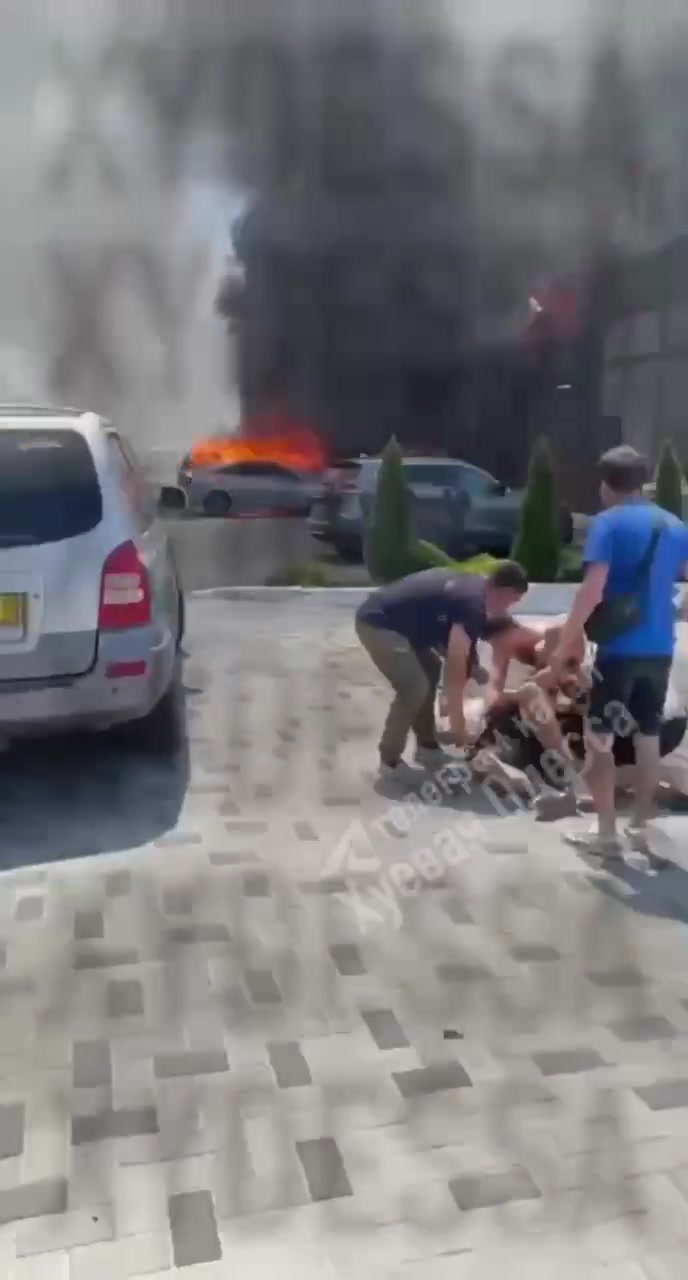 Drone strike reported in Odesa