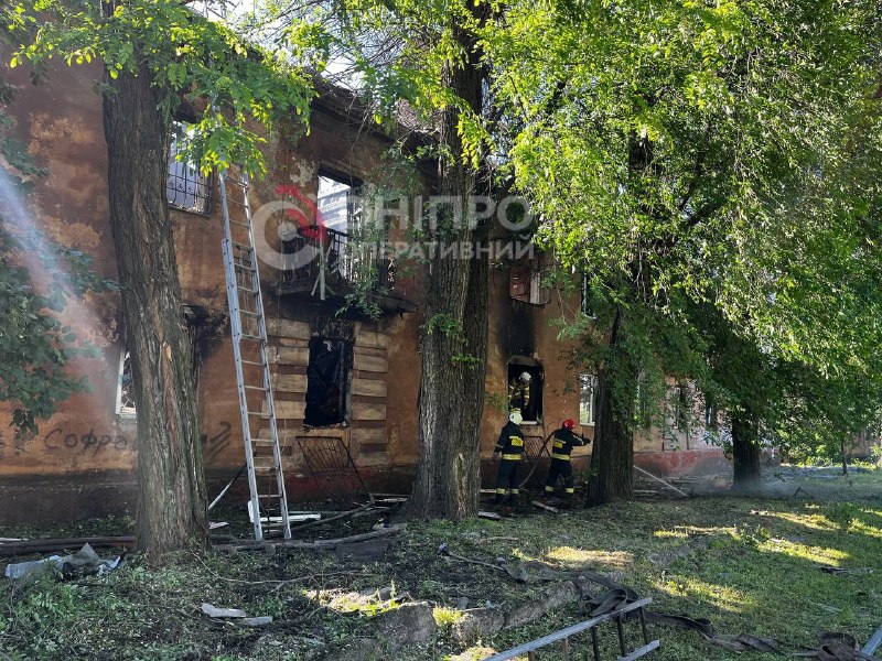 Di êrîşa balafirên Rûsî li ser Dniproyê de 7 kes mirin, 35 kes birîndar bûn