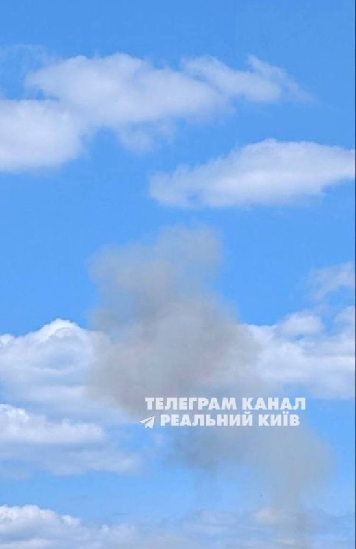 Explosion was reported in Kyiv, smoke is rising. Possible drone strike
