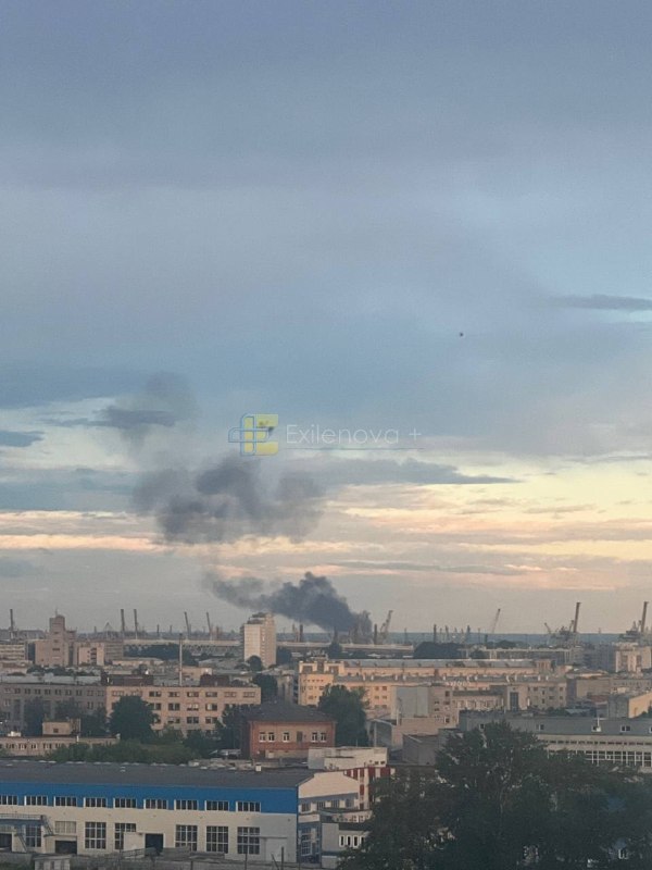 Drones have attacked oil terminal in Sankt-Peterburg
