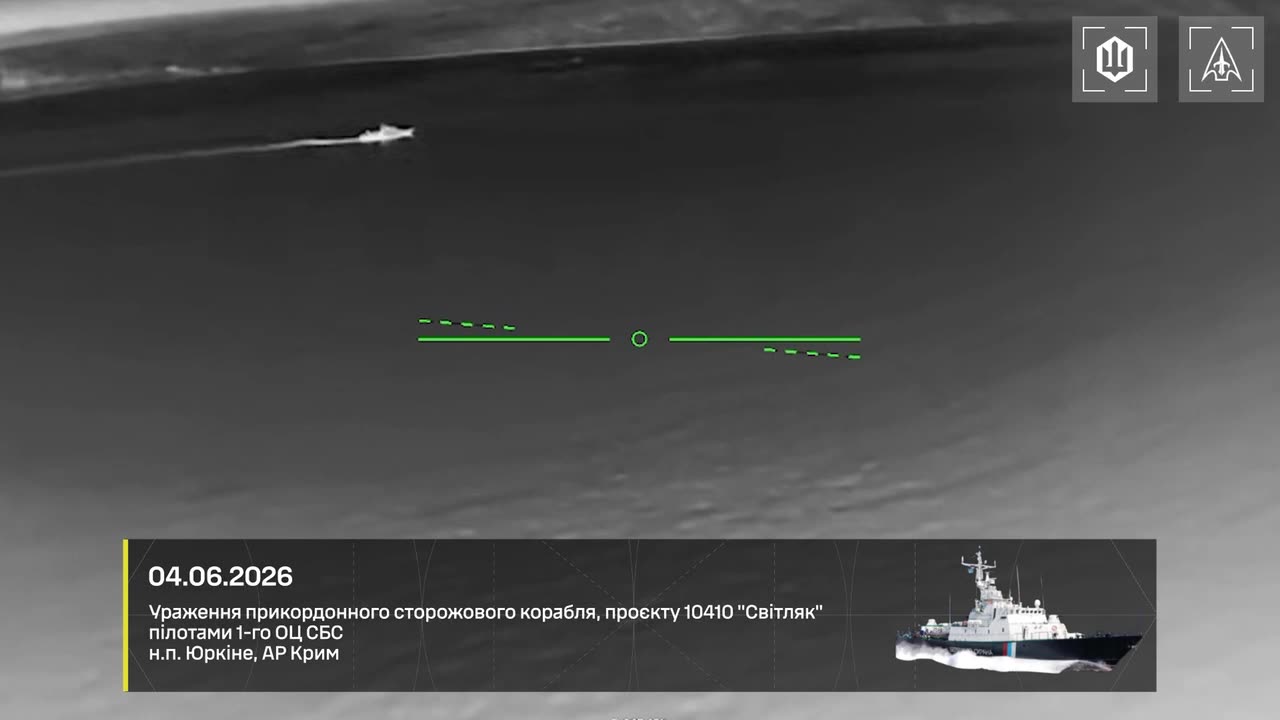 Ukrainian drones hit Svetlyak-class patrol boat and other military equipment in Crimea