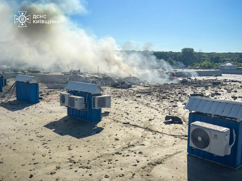 4 people killed as result of drone strike at the food enterprise in Zhurivka of Brovary district