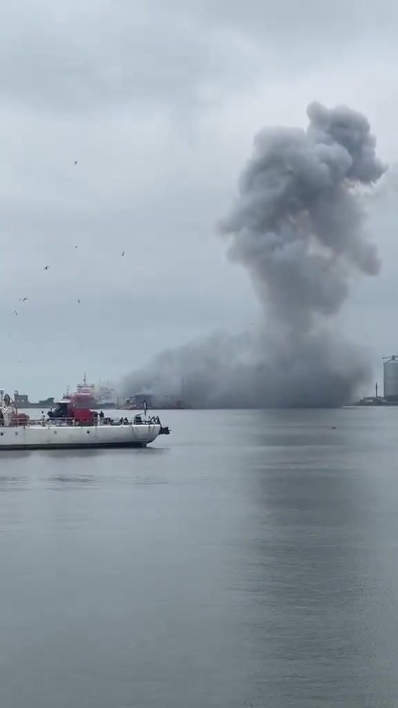 A drone exploded in Constanța Port, near the Oil Terminal quay