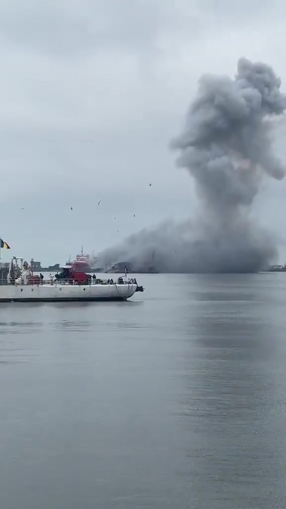 A drone exploded in Constanța Port, near the Oil Terminal quay