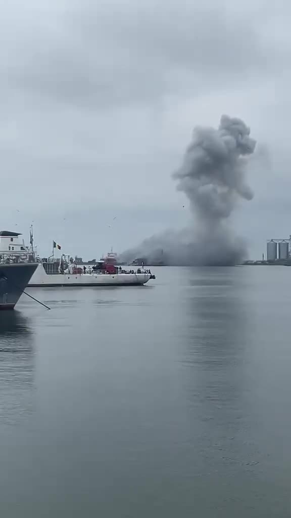 A drone exploded in Constanța Port, near the Oil Terminal quay