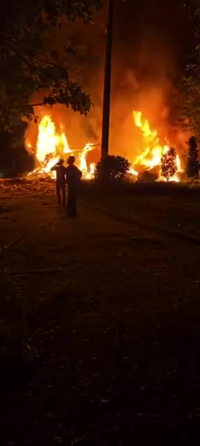 Explosions were reported in Uzlovaya of Tula region