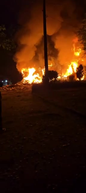 Explosions were reported in Uzlovaya of Tula region