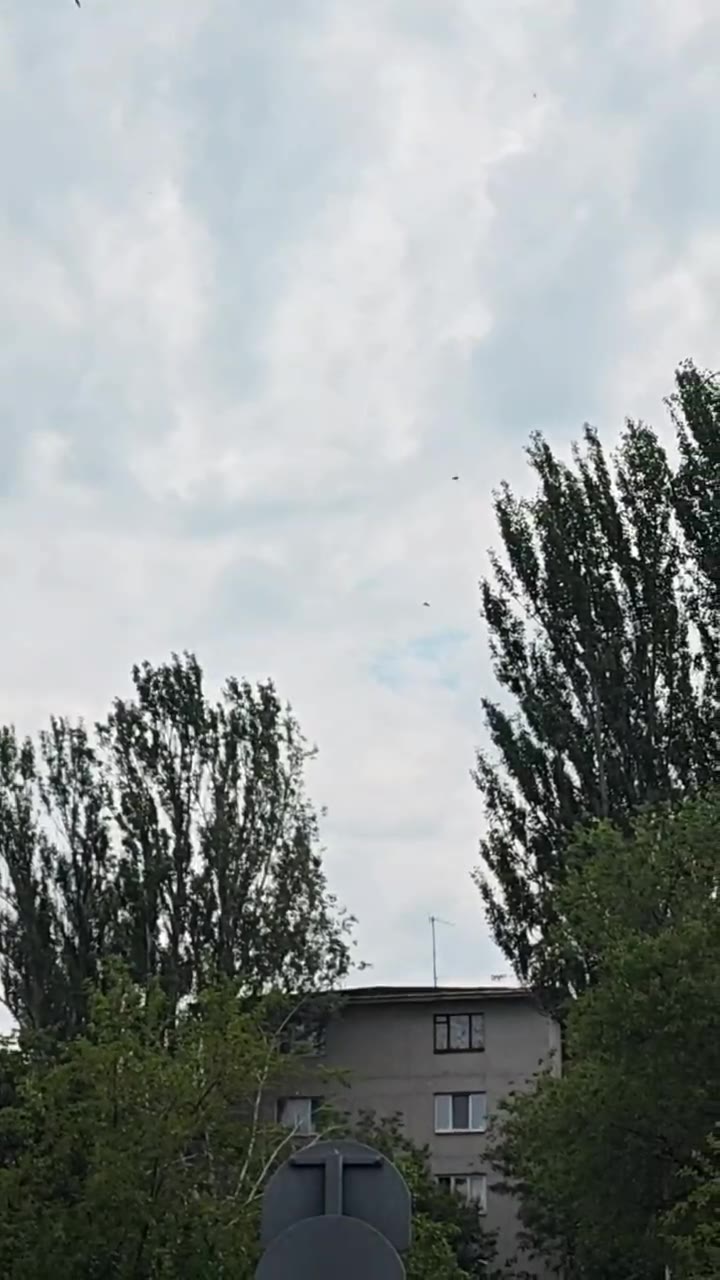 Explosions were reported in Zaporizhzhia