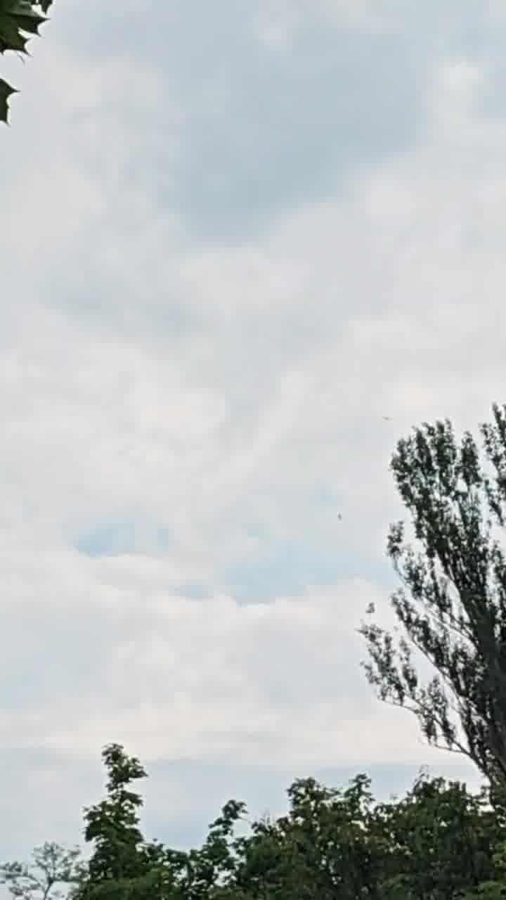 Explosions were reported in Zaporizhzhia