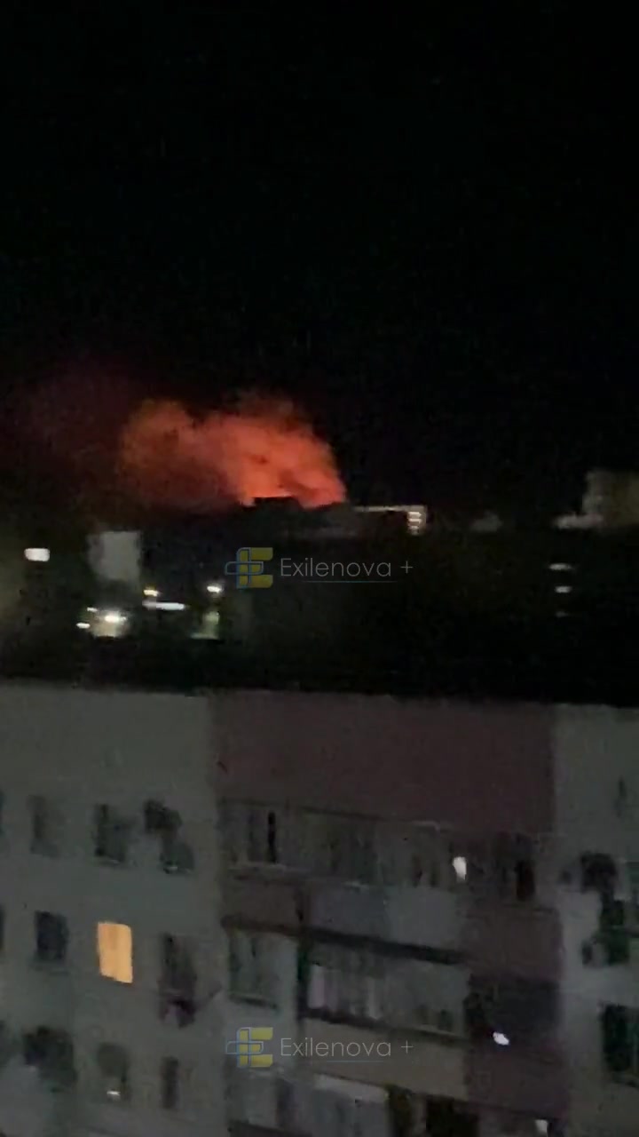 Explosions were reported in Mariupol