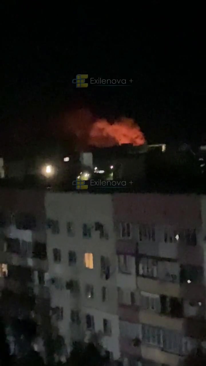 Explosions were reported in Mariupol