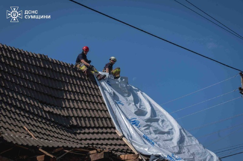 1 person killed, 4 wounded as result of drone strike at the residential house in Konotop of Sumy region